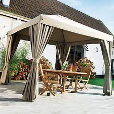 Tonnelle Blooma Preston 3 X 3 M Taupe Castorama