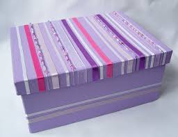 Paint Or Cover A Shoe Box Decorate With Ribbons Shoe Box Crafts Shoe Box Craft Box