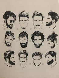 untitled uzun sacli erkek sakal ve sac kalin saclar