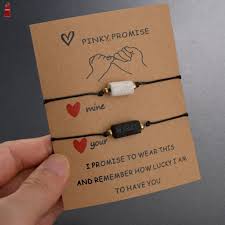 Take part of this great hobby and start tying today! Cod Friendship Bracelets Hand Knitted Personality Woven Volcanic Stone Lovers Bracelet Gifts For Boys Girls Couple Shopee Malaysia