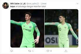 (c) instagram/nadeo argawinata/ kepa arrizabalaga 3 dari 7 Disebut Mirip Kiper Chelsea Begini Respons Nadeo Argawinata