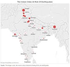 During the last two decades, india has been affected by moderate to large magnitude earthquakes not only in the himalayan region, but also in the peninsular shield region. Guwahati And Srinagar Are At Highest Earthquake Risk In India
