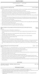Certification, frm online prep, salary and almost overnight, risk management careers have become one of the most important jobs in the world, and that's not an understatement or a. Finance Risk Manager Resume Sample Mintresume