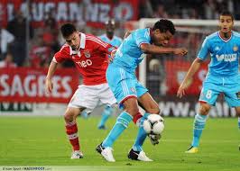 Benfica win on away goals. Photos Foot Loic Remy 13 07 2012 Marseille Benfica Match De Preparation Pour La Saison 2012 2013