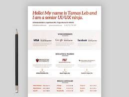 25 cool visual resume templates from graphicriver (for 2020). Free Visual Resume Template Download Resumekraft