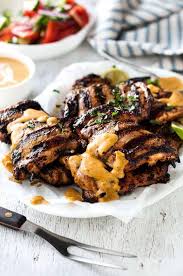 Coconut Marinated Chicken Grill Stove Recipetin Eats