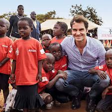 Roger federer's large family comes with him to most tournaments and play a key role in his schedule. Home