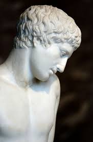 Statue Traditionally Identified As Narcissus Or Hyacinthus Marble Roman Copy From Ca 100 Ad After Ancient Greek Sculpture Roman Sculpture Classic Sculpture