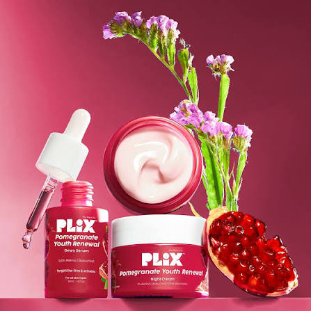 how to use plix pomegranate night cream