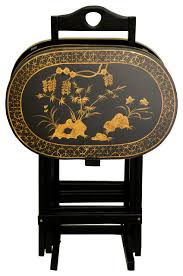 Check spelling or type a new query. Rosewood Tv Tray Set Antique Gold Asian Tv Trays By Oriental Furniture Houzz
