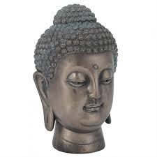 Rated 4 out of 5 stars. Domqga Resin Buddha Head Statue Figurine Ornament Buddhist Supplies Home Tabletop Living Room Decoration Home Decoration Buddha Figurine Walmart Canada
