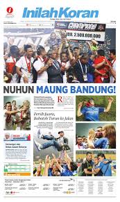 Andai kk ku tidak menggodaku. Nuhun Maung Bandung By Inilah Media Jabar Issuu