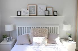 Picture Shelf Above Telly In Bedroom So We Can See Photos Of Boysus Within Shelves Above Bed Bedroom Wall Decor Above Bed Wall Decor Bedroom Home Bedroom