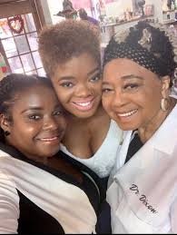 Dr. Mildred Dixon, Panache Holyfield & LaGena Cain