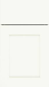 satin white thermofoil cabinet color