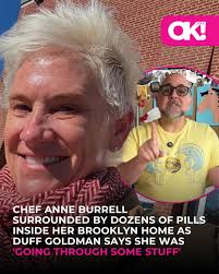 Celebrity pals shocked as Duff Goldman reveals Anne “was going through some  stuff” before being found amid pills. Learn more about the emotional  insider story  https://okmagazine.com/p/chef-anne-burrell-surrounded-dozen-pills-going-through-stuff/  (📸: MEGA)