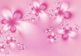 Design, flower, art, graphic, light, decoration, color, pink. Pink Abstract Design Flowers Photo Wallpaper Mural 412ve