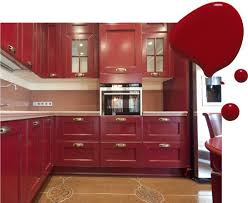 Kitchen Cabinet Kings Ideas Kitchen Cabinet Paint Colors Crimson Red Add Some Dari Painting Kitchen Cabinets Red Kitchen Cabinets Kitchen Cabinet Colors