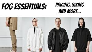Fear Of God Fog Essentials Prices Sizing And More