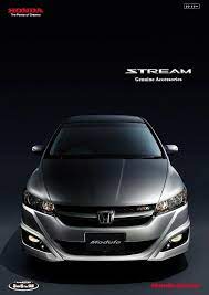 honda stream mk2 accessory japan brochure 2011 honda stream honda japan cars