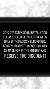 Profile for Madison Bloomfield Hairstylist