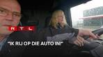 Roelie moet vrachtwagenangst overwinnen door erin te rijden ... - YouTube