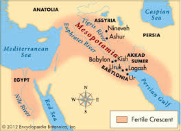 Mezopotamija Mesopotamia Social Studies Lesson Plans Egypt Map