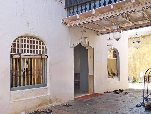 The synagogue at the end of a quiet lane in the old Jewish quarter of Cochin, Kerala. Photograph circa 1930s. Latest photo in the comments section .