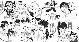 後半は炭カナちょっとほぼ五感組本誌ネタと我妻善逸くんおたおめ オリジナル 漫画 イラスト 漫画