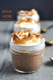 Sous Vide Chocolate Pots De Creme I Sugar Coat It Recipe In 2020 Sous Vide Dessert Pot De Creme Sous Vide Recipes