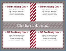 Use our printable candy bar gift tags that are full of clever. 7 Candy Cane Poems To Share The Holiday Spirit Lovetoknow