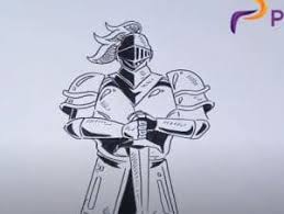 See more ideas about drawings, drawing tutorial, easy drawings. How To Draw A Knight Easy For Beginners