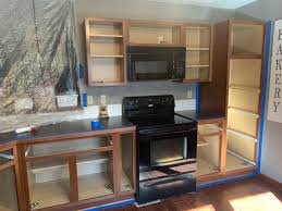 We have builder grade oak colored cabinets in our kitchen. Builder Grade To Custom Made Kitchen Ashley Diann Designs