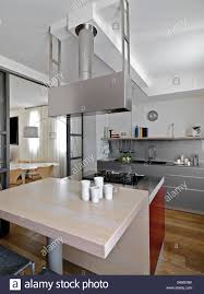 interior shot of a modern kitchen in