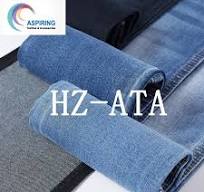 Twill Woven 65% Cotton 33% Polyester 2% Spandex 8.3oz Denim Stretch Fabric  for Jeans