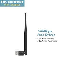 Comfast Cf Wu757f Free Driver Wireless Wifi Adapter 150mbps Usb Wifi Receiver Network Card 802 11b N G Wifi Adap Wifi Antenna Wireless Networking Wifi Wireless