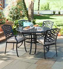 Our Park Grove 5 Piece Dining Set Elevates Your Own Yard To Your Favorite Place To Dine Out Consisting Of Four Chairs With Cu In 2020 Outdoor 5 Piece Dining Set Patio