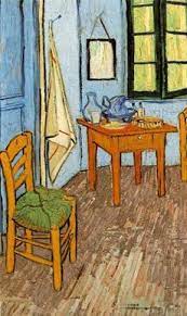 El manejo de los volúmenes es tal que pareciera que la recámara, en este caso, estuviese chueca. Historia Del Arte Temas Imagenes Y Comentario Van Gogh Dormitorio En Arles