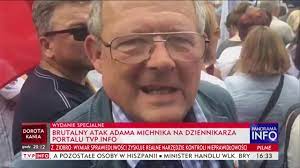Hgw nie chce w warszawie pomnika śp l.kaczyńskiego. Bolszewik Michnik Wiadomo Jaki Syn Do Dziennikarza Tvp Youtube