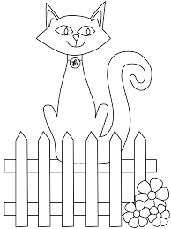 Template Cat Coloring Page Coloring Pages Preschool Coloring Pages