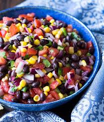 Black Bean Salsa The Blond Cook Recipe Bean Salsa Recipe Bean Recipes Black Bean Salsa Recipe