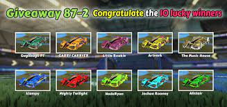 Rocket league is a game that requires precision and good timing in order to grow in the ranks. Rocket League 87 2 Giveaway 10 Winners Claim Rewards Artemis Gxt Designs With Apparatus Tidal Stream From Rocketprices Com