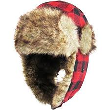 Lumberjack Red Black Plaid Vegan Fur Ushanka Aviator Eskimo Trapper Cap Swag Men always used to wear hats, but in 1908 when orville and wilbur wright made their first sustained flight in 1903 they wore beanies. lumberjack red black plaid vegan fur ushanka aviator eskimo trapper hat