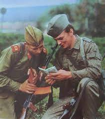 Young people from all over the globe are joining up to fight for the future. Eastern Bloc Militaries East German And Soviet Soldiers During Military Military Soldiers Military German Army
