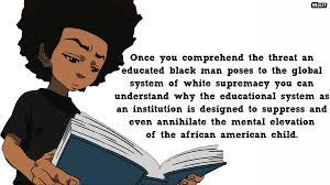 Everyone, i have a brief announcement to make. Huey Freeman Quotes Education Quotesgram