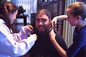 Deniz gets a beardcut from his cousins | Photo Credit: Eliza… | Flickr