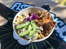 I love takeout chinese food! An Island Rice Bowl With Honey Sesame Tofu And Sesame Chicken Brown Rice Grilled Pineapple And Macaroni Salad 10 Madelyn Reese View Madelyngreese Las Vegas Review Journal