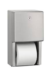Included template and mounting hardware take the guesswork out of installation. Standard Toilet Paper Dispenser