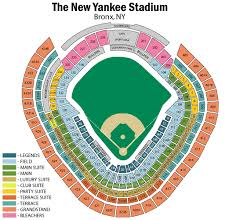 Map Of Yankee Stadium Map 2018