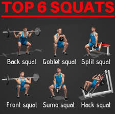 Top 6 Squats Exercises If You Want To Create Your Own Workout Now S Your Chance Here S A List Of Ex Squat Workout Best Shoulder Workout Shoulder Workout